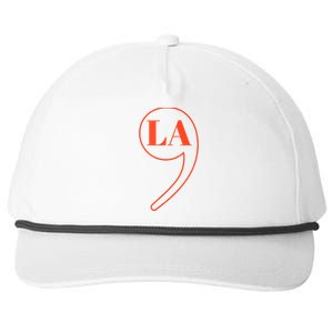 Comma La Kamala Harris Snapback Five-Panel Rope Hat