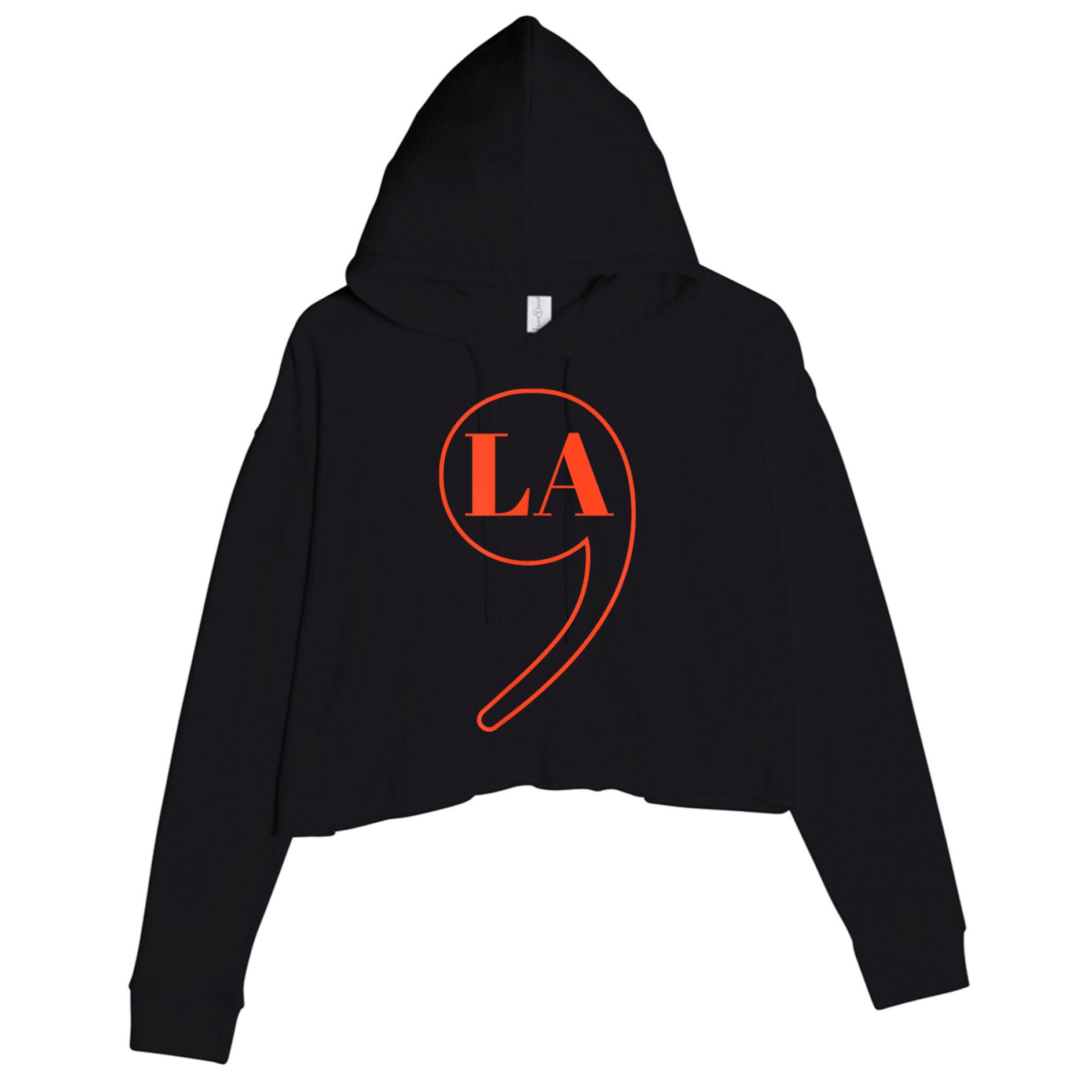 Comma La Kamala Harris Crop Fleece Hoodie