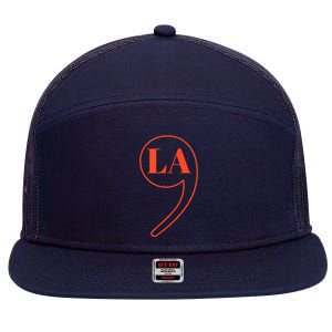 Comma La Kamala Harris 7 Panel Mesh Trucker Snapback Hat