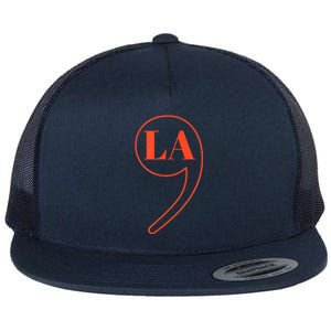 Comma La Kamala Harris Flat Bill Trucker Hat