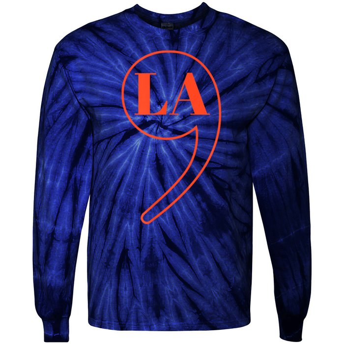 Comma La Kamala Harris Tie-Dye Long Sleeve Shirt