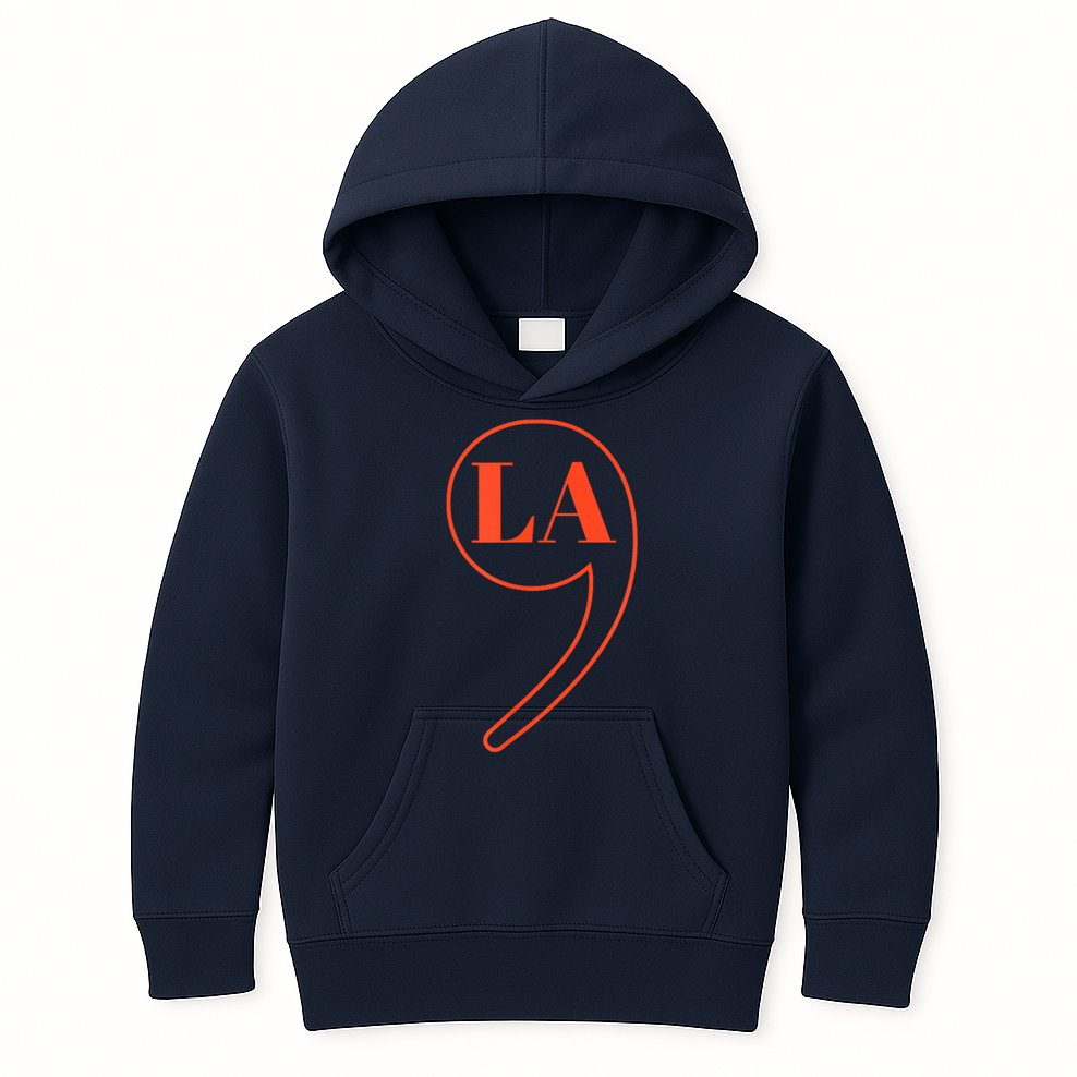 Comma La Kamala Harris Kids Hoodie