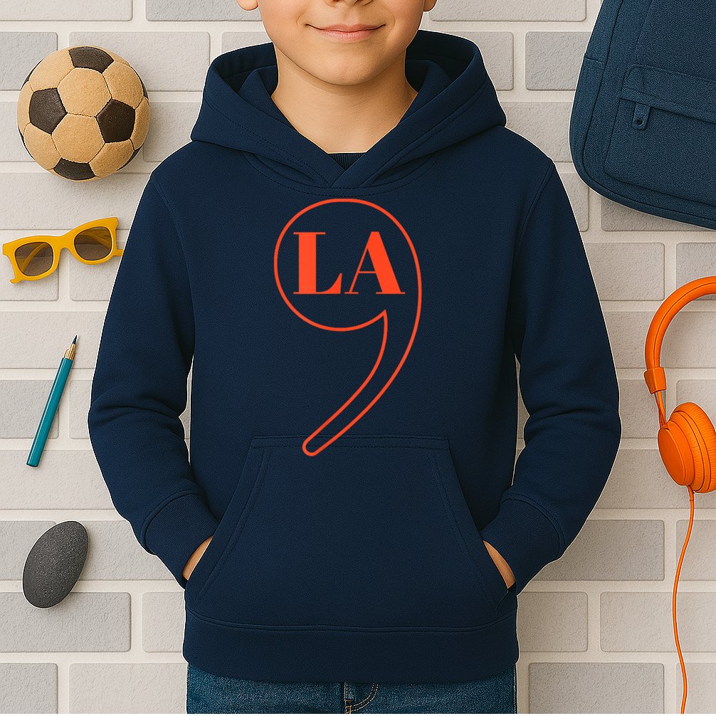Comma La Kamala Harris Kids Hoodie