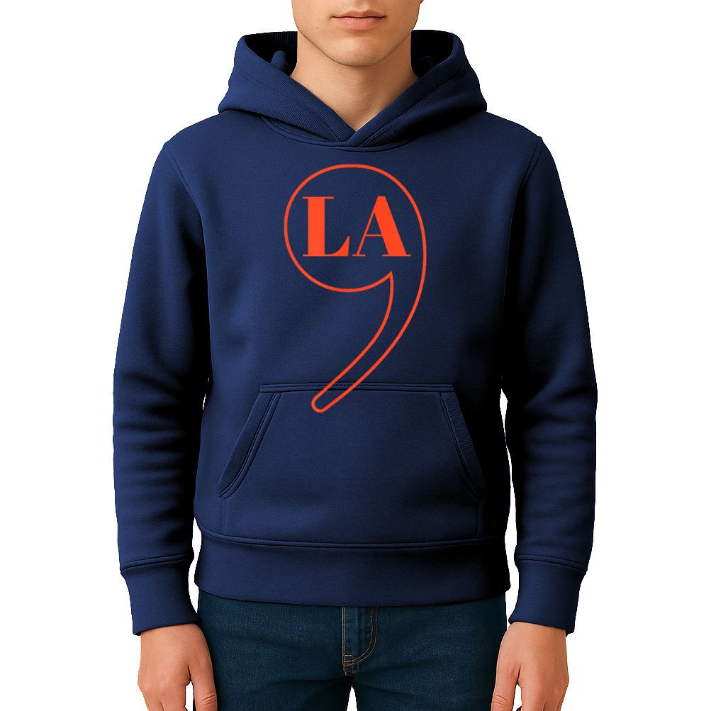 Comma La Kamala Harris Kids Hoodie