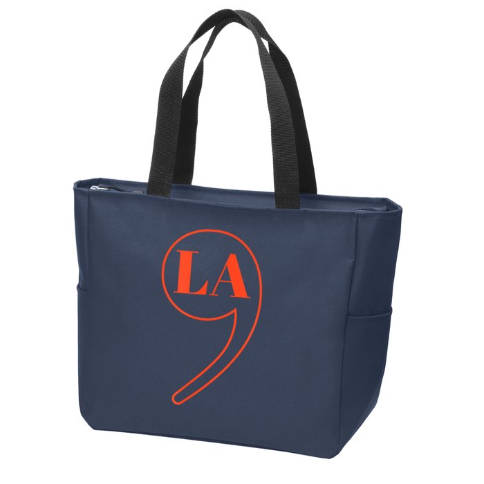 Comma La Kamala Harris Zip Tote Bag