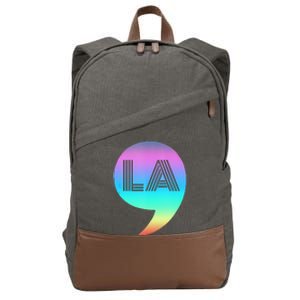 Comma La Kamala Harris Cotton Canvas Backpack