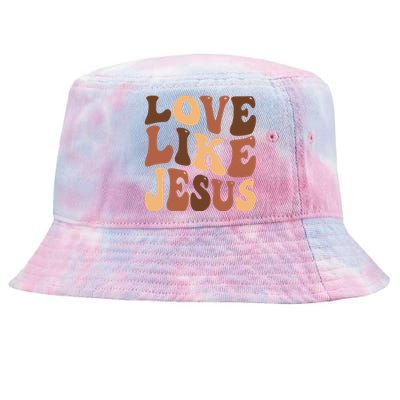 Christian Love Like Jesus Melanin Black History Tie-Dyed Bucket Hat