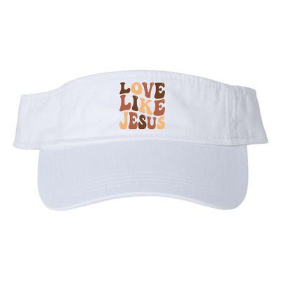 Christian Love Like Jesus Melanin Black History Valucap Bio-Washed Visor