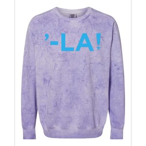 Comma La La Design Colorblast Crewneck Sweatshirt