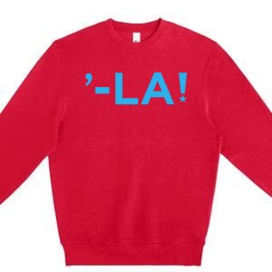 Comma La La Design Premium Crewneck Sweatshirt