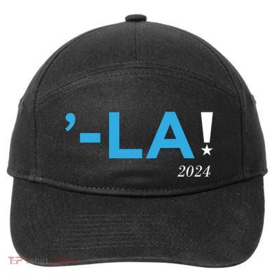 Comma La La 7-Panel Snapback Hat