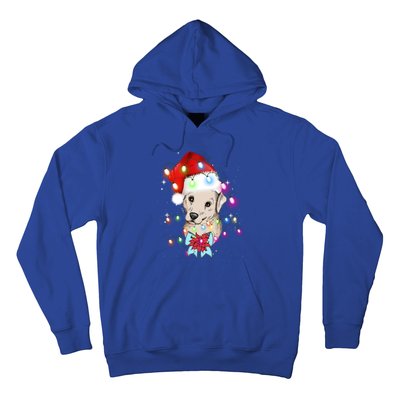 Christmas Lights Labrador Retriever Funny Xmas Cute Gift Hoodie