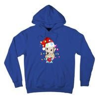 Christmas Lights Labrador Retriever Funny Xmas Cute Gift Tall Hoodie