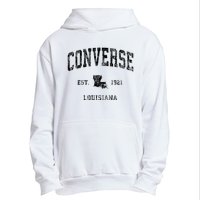 C.O.N.V.E.R.S.E Louisiana La Vintage Athletic Black Sports Design Urban Pullover Hoodie