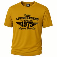 Certified Living Legend Since 1975 Legends Never Die 50th Birthday Performance Shirt