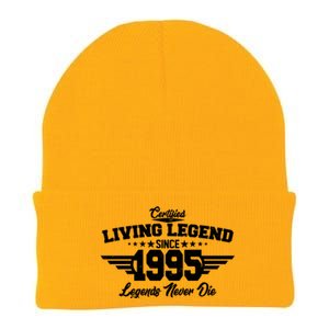 Certified Living Legend Since 1995 Legends Never Die 30th Birthday Knit Cap Winter Beanie