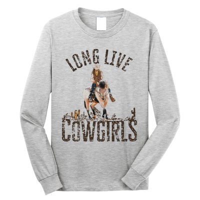 Cowgirls Long Live Wild West Cool Girls Country Girls Women Long Sleeve Shirt