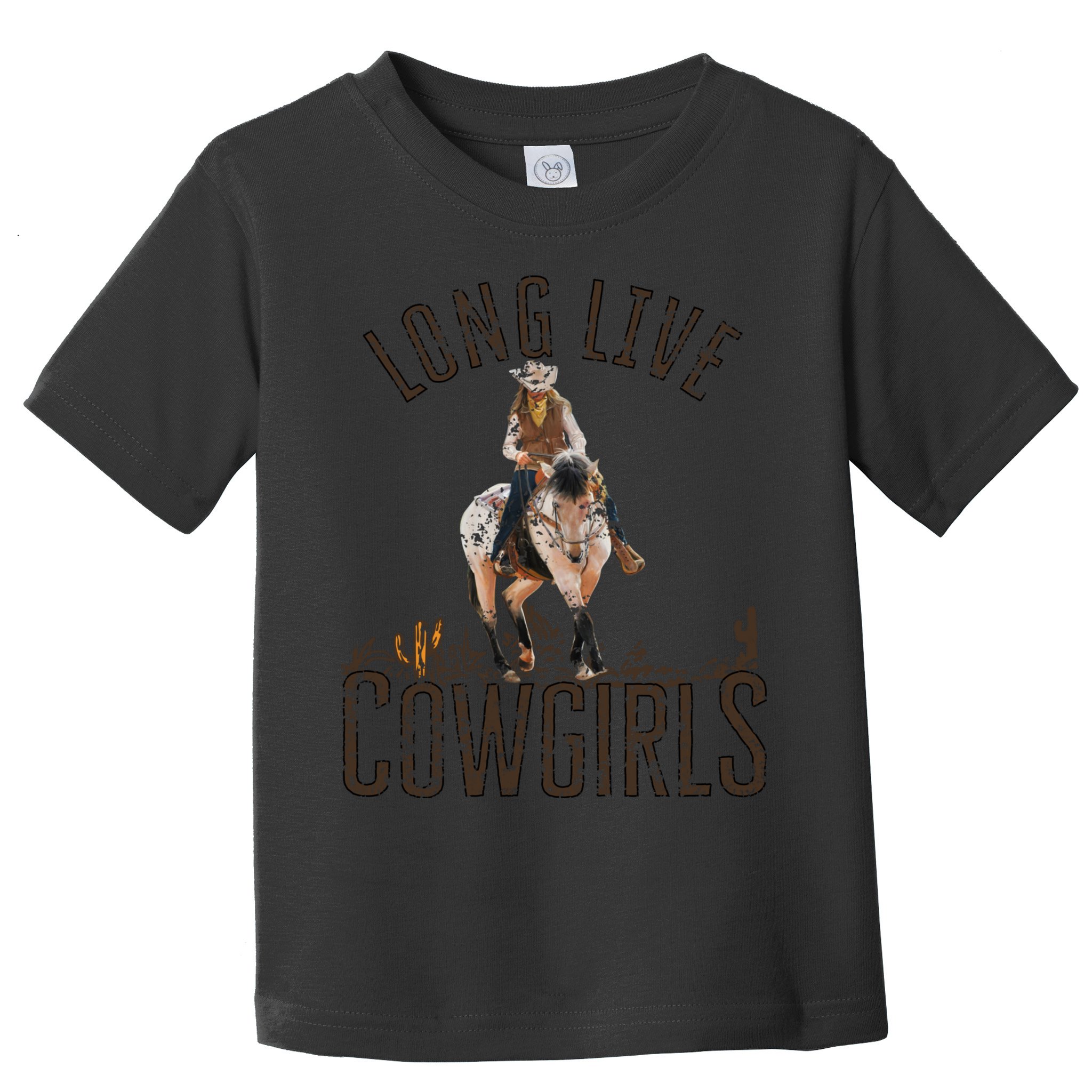 Cowgirls Long Live Wild West Cool Girls Country Girls Women Toddler T-Shirt