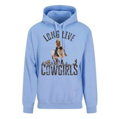 Cowgirls Long Live Wild West Cool Girls Country Girls Women Unisex Surf Hoodie