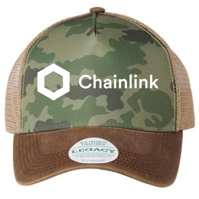 Chainlink LINK Logo, Chainlink Crypto Logo Blockchain DeFi Legacy Tie Dye Trucker Hat