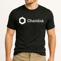 Chainlink LINK Logo, Chainlink Crypto Logo Blockchain DeFi Performance Shirt