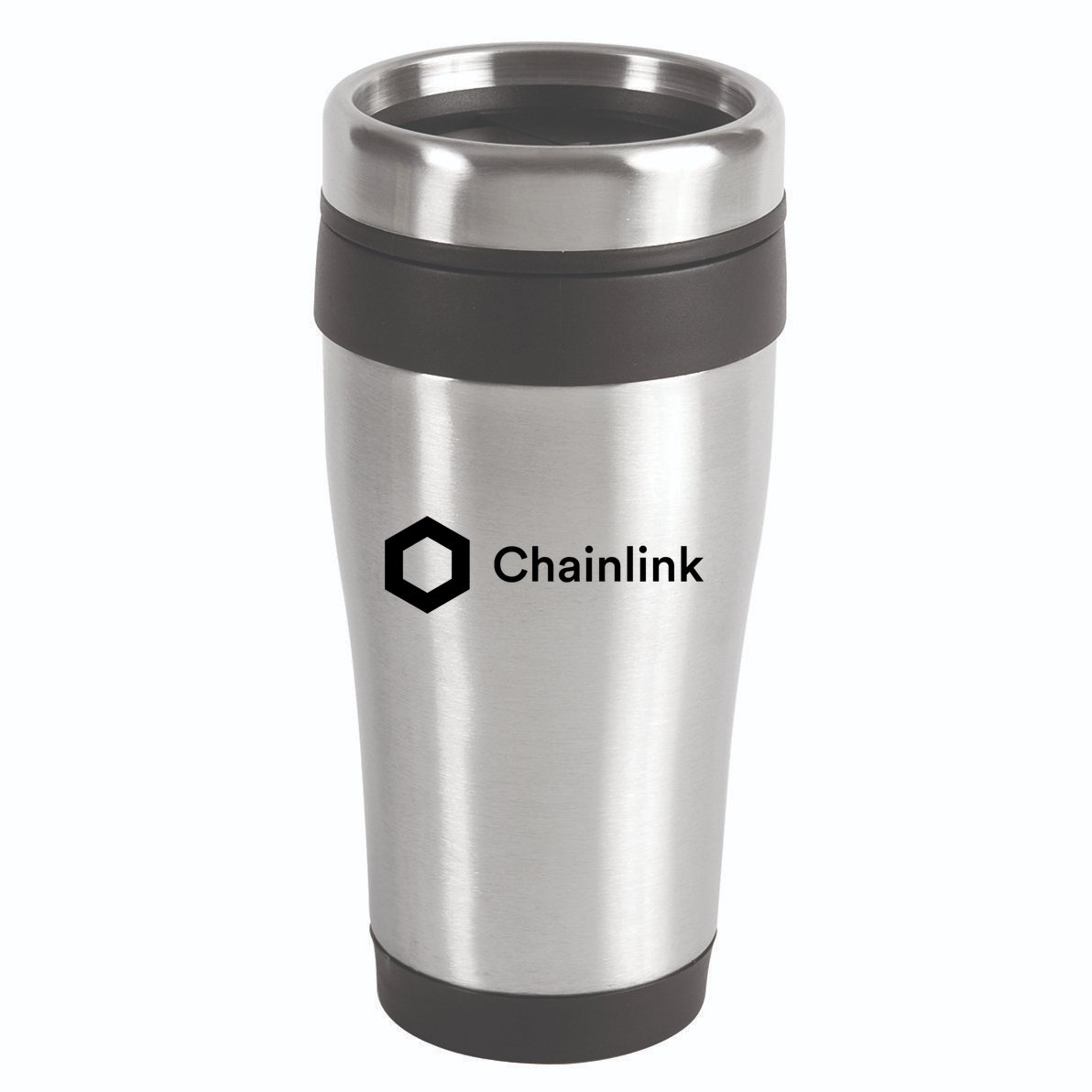Chainlink LINK Logo, Chainlink Crypto Logo Blockchain DeFi 16oz Travel Tumbler