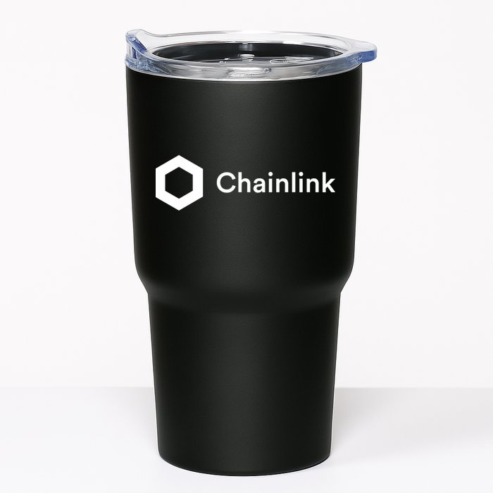 Chainlink LINK Logo, Chainlink Crypto Logo Blockchain DeFi Tumbler