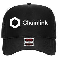 Chainlink LINK Logo, Chainlink Crypto Logo Blockchain DeFi Hat