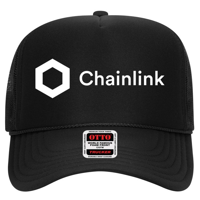 Chainlink LINK Logo, Chainlink Crypto Logo Blockchain DeFi Hat