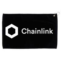 Chainlink LINK Logo, Chainlink Crypto Logo Blockchain DeFi Grommeted Golf Towel