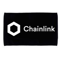 Chainlink LINK Logo, Chainlink Crypto Logo Blockchain DeFi Microfiber Hand Towel