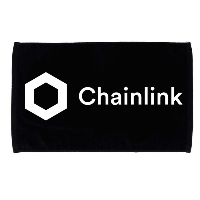 Chainlink LINK Logo, Chainlink Crypto Logo Blockchain DeFi Microfiber Hand Towel