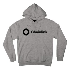 Chainlink LINK Logo, Chainlink Crypto Logo Blockchain DeFi Hoodie