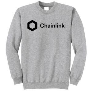 Chainlink LINK Logo, Chainlink Crypto Logo Blockchain DeFi Sweatshirt