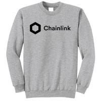 Chainlink LINK Logo, Chainlink Crypto Logo Blockchain DeFi Sweatshirt