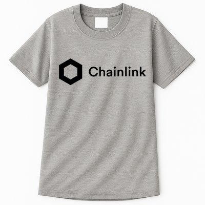 Chainlink LINK Logo, Chainlink Crypto Logo Blockchain DeFi Tall T-Shirt