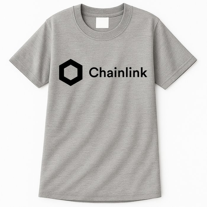 Chainlink LINK Logo, Chainlink Crypto Logo Blockchain DeFi Tall T-Shirt