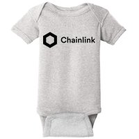 Chainlink LINK Logo, Chainlink Crypto Logo Blockchain DeFi Baby Bodysuit