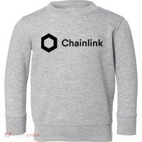 Chainlink LINK Logo, Chainlink Crypto Logo Blockchain DeFi Toddler Sweatshirt