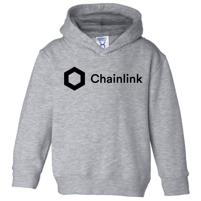 Chainlink LINK Logo, Chainlink Crypto Logo Blockchain DeFi Toddler Hoodie