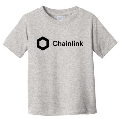 Chainlink LINK Logo, Chainlink Crypto Logo Blockchain DeFi Toddler T-Shirt