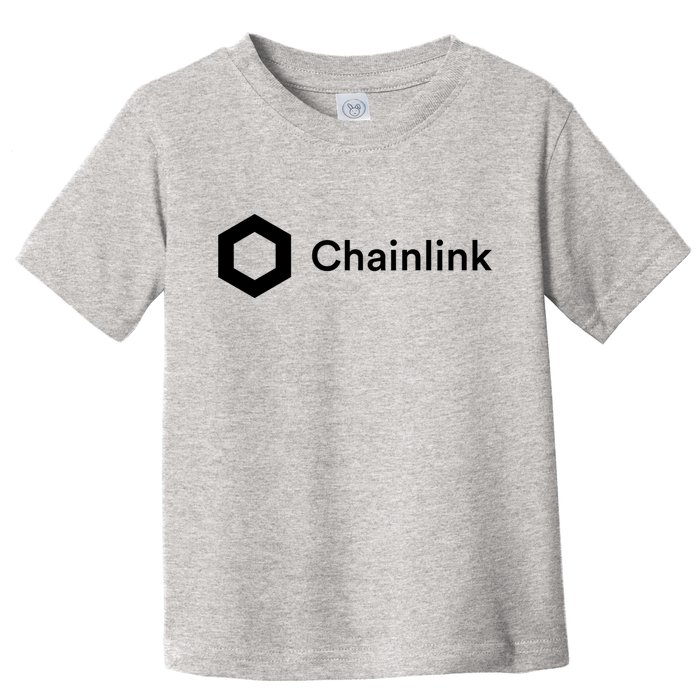 Chainlink LINK Logo, Chainlink Crypto Logo Blockchain DeFi Toddler T-Shirt