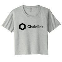 Chainlink LINK Logo, Chainlink Crypto Logo Blockchain DeFi Crop Top