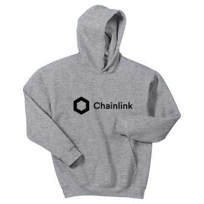 Chainlink LINK Logo, Chainlink Crypto Logo Blockchain DeFi Kids Hoodie