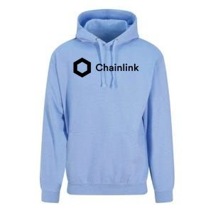 Chainlink LINK Logo, Chainlink Crypto Logo Blockchain DeFi Unisex Surf Hoodie