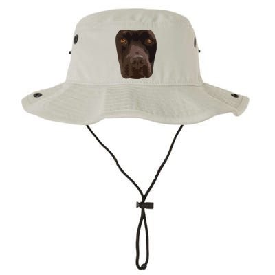 Chocolate Lab Lovers Dark Brown Dog Face Costume Legacy Cool Fit Booney Bucket Hat