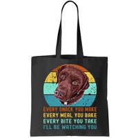 Chocolate Lab Labrador Retriever Dog Every Snack you Make Bag