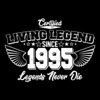 Certified Living Legend Since 1995 Legends Never Die 30th Birthday Wings Cooling Performance Crew T-Shirt