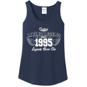 Certified Living Legend Since 1995 Legends Never Die 30th Birthday Wings Ladies Essential Tank