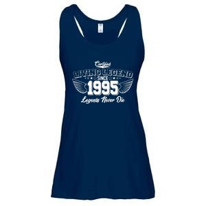 Certified Living Legend Since 1995 Legends Never Die 30th Birthday Wings Ladies Essential Flowy Tank